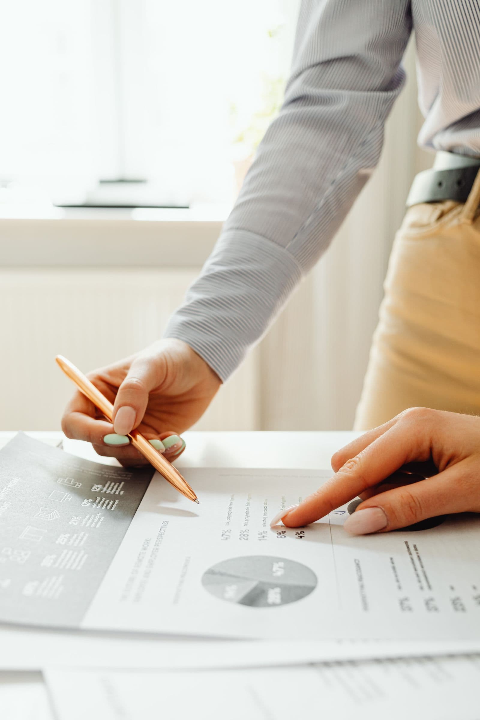 Bookkeeping records, reports, and financial analysis documents